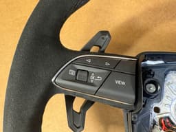 LAMBORGHINI NEW Lamborghini URUS 4M Alcantara Leather Steering Wheel Black Stiching +HEATING — thumbnail 4