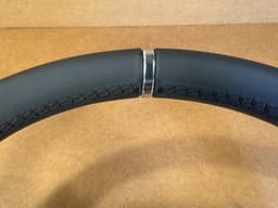 LAMBORGHINI NEW Lamborghini URUS 4M Alcantara Leather Steering Wheel Black Stiching +HEATING — thumbnail 7