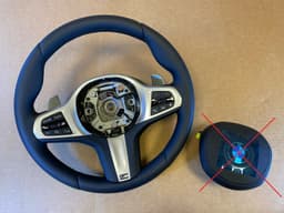 BMW BMW 8 X5 X6 X7 G14 G15 G16 G05 G06 G07 USA M Steering Wheel Paddles VIBRO ACC — thumbnail 1