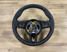 PORSCHE GENUINE Porsche 911 992 Panamera 971.2 Steering Wheel Paddles Heating TJA — thumbnail 1