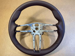 PORSCHE Steering wheel for Porsche 911 992 Panamera 971.2 Taycan GENUINE Nappa Leather — thumbnail 1
