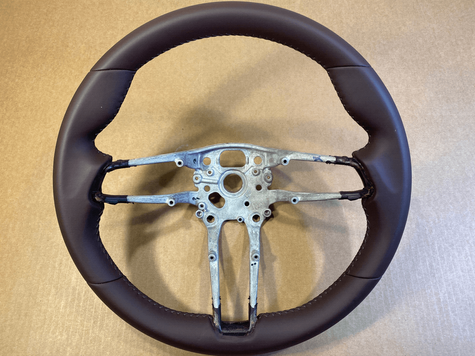 PORSCHE Steering wheel for Porsche 911 992 Panamera 971.2 Taycan GENUINE Nappa Leather