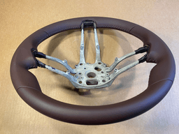 PORSCHE Steering wheel for Porsche 911 992 Panamera 971.2 Taycan GENUINE Nappa Leather — thumbnail 4