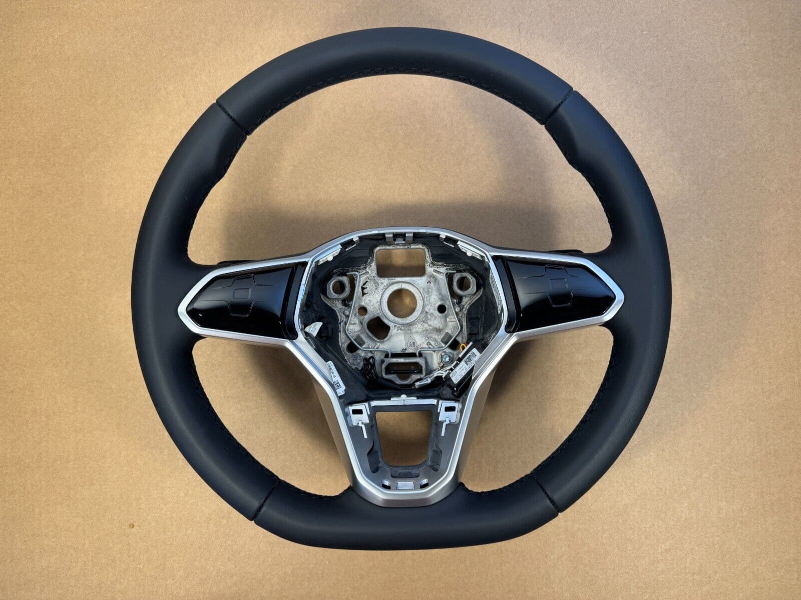 NEW Volkswagen VW Golf 8 T-Roc TOUAREG CR7 PASSAT Leather Steering Wheel
