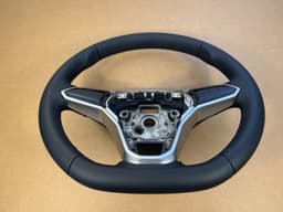 VW NEW Volkswagen VW Golf 8 T-Roc TOUAREG CR7 PASSAT Leather Steering Wheel — thumbnail 8