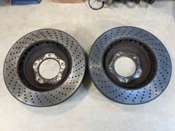 PORSCHE Porsche 911 991 GENUINE Front Brake Discs SET x2 psc LH & RH — thumbnail 8