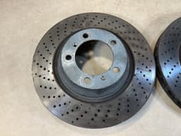 PORSCHE Porsche 911 991 GENUINE Front Brake Discs SET x2 psc LH & RH — thumbnail 2
