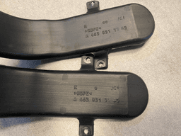 MERCEDES-BENZ Mercedes G class W463 OEM Air Vent Duct channels SET — thumbnail 4