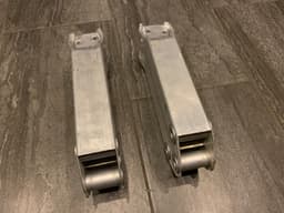 BMW BMW 5 GT F07 OEM Front Bumper Crash Carrier Bar Holders x2 gb Left & Right — thumbnail 5