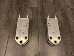 BMW BMW 5 GT F07 OEM Front Bumper Crash Carrier Bar Holders x2 gb Left & Right — thumbnail 1