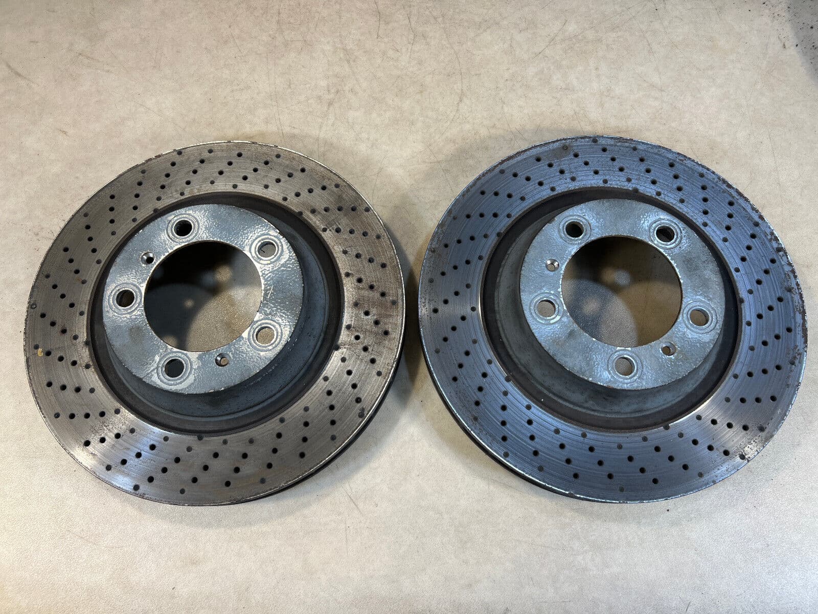 PORSCHE Porsche 911 991 GENUINE Front Brake Discs SET x2 psc LH & RH