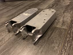 BMW BMW 5 GT F07 OEM Front Bumper Crash Carrier Bar Holders x2 gb Left & Right — thumbnail 9