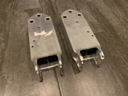 BMW BMW 5 GT F07 OEM Front Bumper Crash Carrier Bar Holders x2 gb Left & Right — thumbnail 7