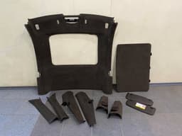 PORSCHE Porsche 911 991 Coupe GENUINE BRAUN ESPRESSO ALCANTARA CEILING SET — thumbnail 1
