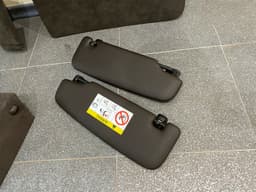 PORSCHE Porsche 911 991 Coupe GENUINE BRAUN ESPRESSO ALCANTARA CEILING SET — thumbnail 3