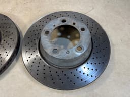 PORSCHE Porsche 911 991 GENUINE Rear Brake Discs SET x2 psc LH & RH — thumbnail 3