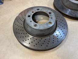 PORSCHE Porsche 911 991 GENUINE Rear Brake Discs SET x2 psc LH & RH — thumbnail 6