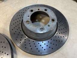 PORSCHE Porsche 911 991 GENUINE Rear Brake Discs SET x2 psc LH & RH — thumbnail 7