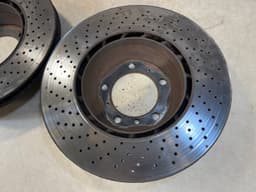 PORSCHE Porsche 911 991 GENUINE Rear Brake Discs SET x2 psc LH & RH — thumbnail 10