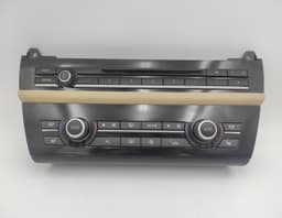 BMW OEM BMW 5 F10 F11 Climate Control Panel Radio Control Panel 6805770 Seat Heater — thumbnail 1