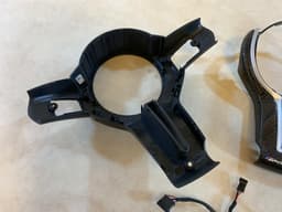BMW BMW 5 6 F07 F10 F11 F06 F12 F13 Steering Wheel M5 Carbon Cover Paddles Wire SET — thumbnail 5