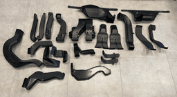 MERCEDES-BENZ Mercedes G class W463 OEM Air Vent Duct channels SET — thumbnail 2