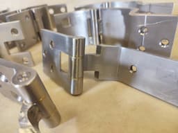 MERCEDES-BENZ STAINLESS STEEL Mercedes W463 G class Doors, Hood + Trunk Door Hinge Set 12 pcs — thumbnail 10