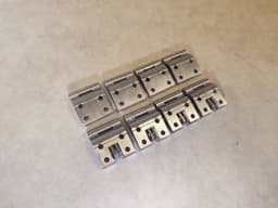 MERCEDES-BENZ STAINLESS STEEL Mercedes W463 G class Front Rear LH RH 4 Door Hinge SET 8pcs — thumbnail 2