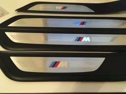 BMW BMW 7 F01 GENUINE M Door Trim Set Threshold Сovers 51478046135 289 290 — thumbnail 2