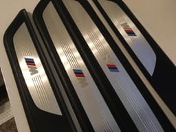 BMW BMW 7 F01 GENUINE M Door Trim Set Threshold Сovers 51478046135 289 290 — thumbnail 5