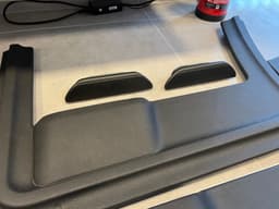 BMW BMW 7 E23 Facelift GENUINE Door Center Console Panel Trim SET Black — thumbnail 5