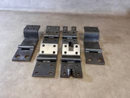 MERCEDES-BENZ STAINLESS STEEL Mercedes W463 G class 2 Doors + Trunk Door Hinge Set 6 pcs — thumbnail 2