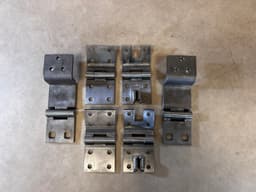 MERCEDES-BENZ STAINLESS STEEL Mercedes W463 G class 2 Doors + Trunk Door Hinge Set 6 pcs — thumbnail 3