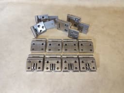 MERCEDES-BENZ STAINLESS STEEL Mercedes W463 G class Doors, Hood + Trunk Door Hinge Set 12 pcs — thumbnail 2