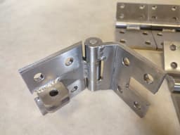 MERCEDES-BENZ STAINLESS STEEL Mercedes W463 G class Doors, Hood + Trunk Door Hinge Set 12 pcs — thumbnail 4