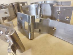 MERCEDES-BENZ STAINLESS STEEL Mercedes W463 G class Doors, Hood + Trunk Door Hinge Set 12 pcs — thumbnail 10