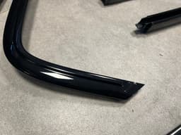 BMW GENUINE BMW 7 E23 Door Molding window frame Aluminum Black Shadowline SET 20pcs — thumbnail 7