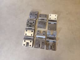MERCEDES-BENZ STAINLESS STEEL Mercedes W463 G class Front & Rear LH & RH 4 Doors SET Hinge 8pc — thumbnail 5