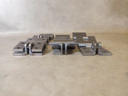MERCEDES-BENZ STAINLESS STEEL Mercedes W463 G class Front & Rear LH & RH 4 Doors SET Hinge 8pc — thumbnail 8