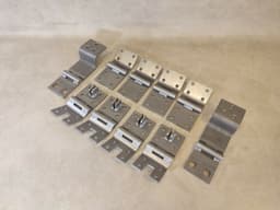 MERCEDES-BENZ STAINLESS STEEL Mercedes W463 G class Doors + Trunk Door Hinge Set 10 pcs — thumbnail 1
