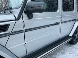 MERCEDES-BENZ STAINLESS STEEL Mercedes W463 G class Doors + Trunk Door Hinge Set 10 pcs — thumbnail 3