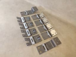 MERCEDES-BENZ STAINLESS STEEL Mercedes W463 G class Doors + Trunk Door Hinge Set 10 pcs — thumbnail 6