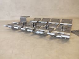 MERCEDES-BENZ STAINLESS STEEL Mercedes W463 G class Doors + Trunk Door Hinge Set 10 pcs — thumbnail 9