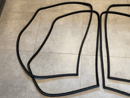 BMW BMW 7 E23 GENUINE Front/Rear LH/RH Edge protection SET x4 psc — thumbnail 2