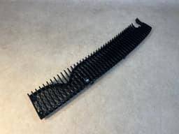 BMW BMW 7 Series E23 GENUINE Cowl Vent Hood Grill Air Inlet Grill Black Shadowline — thumbnail 5