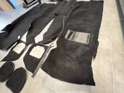 BMW BMW 7 E23 Interior Floor Carpet SET BLACK LHD Car until Facelift — thumbnail 10