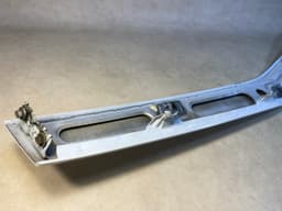 BMW BMW 7 E23 Genuine Front Upper Bumper Hood Molding Body Cover Alpinweiss 3 — thumbnail 8