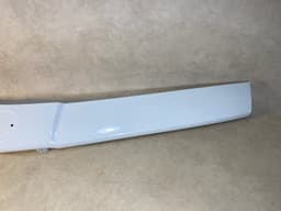 BMW BMW 7 E23 Genuine Front Upper Bumper Hood Molding Body Cover Alpinweiss 3 — thumbnail 4