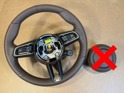 PORSCHE Porsche 95B MACAN 911 992 PANAMERA 971.2 TAYCAN Steering Wheel Drive Mode Braun — thumbnail 5