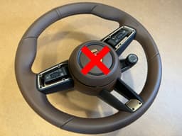 PORSCHE Porsche 95B MACAN 911 992 PANAMERA 971.2 TAYCAN Steering Wheel Drive Mode Braun — thumbnail 2